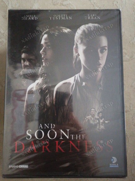 AND SOON THE DARKNESS  -AMBER HEART / ODETTE YUSTMAN -  BİR MARCUS EFRON  FİLMİ  - 88 DAKİKA DVD FİLM - AÇILMAMIŞ AMBALAJINDA