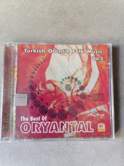 THE BEST OF ORYANTAL VOL. 2 ( TURKISH OTANTIK FOLK MUSIC )  - TÜRKİYE BASIM  CD ALBÜM - AÇILMAMIŞ AMBALAJINDA