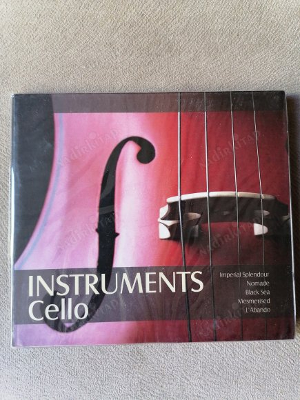 INSTRUMENTS CELLO  - TAXIM EDITION  - TÜRKİYE BASIM  CD ALBÜM - AÇILMAMIŞ AMBALAJINDA