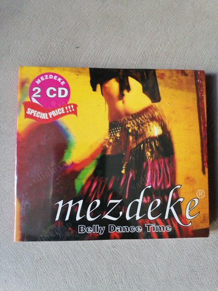 MEZDEKE - BELLY DANCE TIME   - 2 CD   - TÜRKİYE  BASIM DOUBLE CD ALBÜM - AÇILMAMIŞ AMBALAJINDA