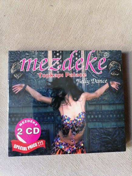 MEZDEKE - TOPKAPI PALACE / BELLY DANCE  - 2 CD   - TÜRKİYE  BASIM DOUBLE CD ALBÜM - AÇILMAMIŞ AMBALAJINDA