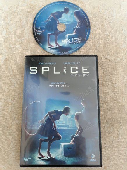 DENEY / SPLICE  - ADRIEN BRODY / SARAH POLLEY -  BİR VINCENZO NATALI  FİLMİ -  100 DAKİKA  TÜRKİYE BASIM DVD FİLM (+15 )