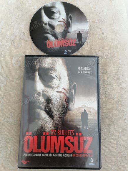 ÖLÜMSÜZ / 22 BULLETS - JEAN RENO - BİR RICHARD BERRY FİLMİ -  113 DAKİKA  TÜRKİYE BASIM DVD FİLM (+15 )