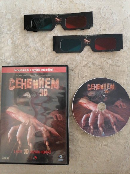 CEHENNEM 3D  -  BİR BİRAY DALKIRAN   FİLMİ  - 71 DAKİKA DVD TÜRK FİLMİ (+18 ) *2 ADET 3 BOYUTLU GÖZLÜKLE BERABER *