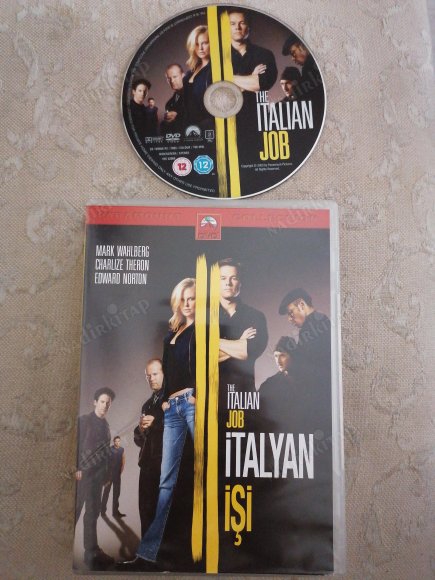 İTALYAN İŞİ / THE ITALIAN JOB -  MARK WAHLBERG / CHARLIZE THERON / EDWARD NORTON  - 106 DAKİKA  TÜRKİYE BASIM DVD FİLM