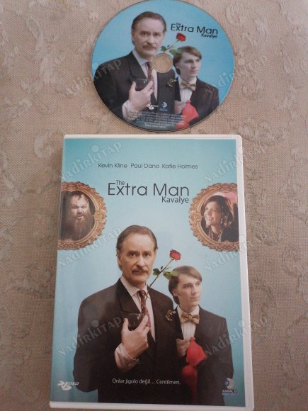 KAVALYE / THE EXTRA MAN - KEVIN KLINE / PAUL DANO / KATIE HOLMES   - 104 DAKİKA  TÜRKİYE BASIM DVD FİLM