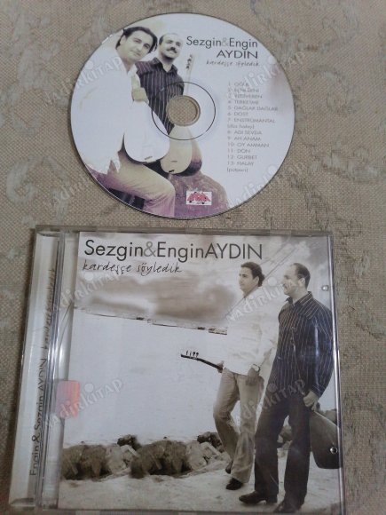 SEZGİN & ENGİN AYDIN - KARDEŞÇE SÖYLEDİK  -  TÜRKİYE BASIM  CD ALBÜM