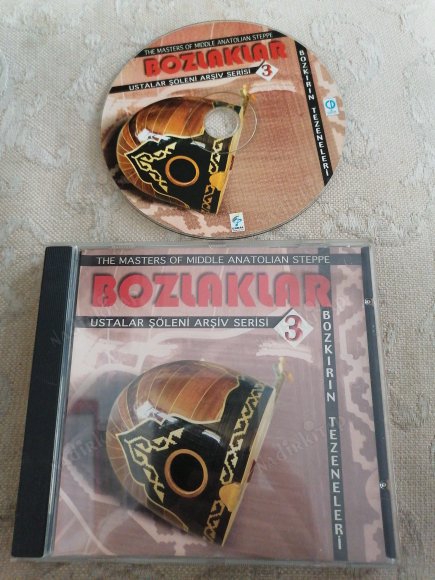 BOZLAKLAR 3 / BOZKIRIN TEZENELERİ - 2004  TÜRKİYE BASIM  CD ALBÜM