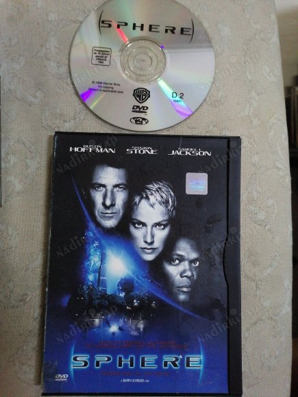 SPHERE - A BARRY LEVINSON FILM - SHARON STONE / DUSTIN HOFFMAN - TÜRKİYE BASIM DVD FİLM  (İLK BASIM KARTON KAPAK)