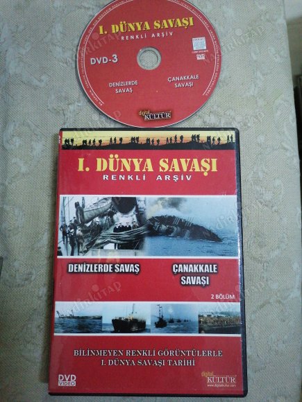 1. DÜNYA SAVAŞI - DENİZLERDE SAVAŞ / ÇANAKKALE SAVAŞI - BİLİNMEYEN RENKLİ GÖRÜNTÜLERLE 1. DÜNYA  SAVAŞI TARİHİ  - BELGESEL DVD FİLM