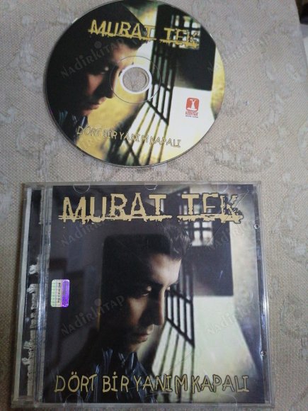 MURAT TEK - DÖRT BİR YANIM KAPALI  - TÜRKİYE  BASIM  CD ALBÜM