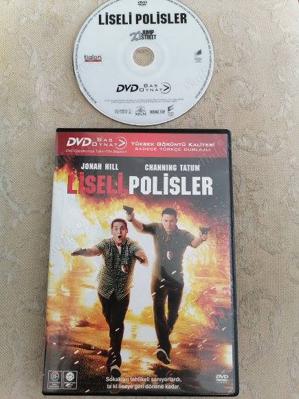 LİSELİ POLİSLER - CHANNING TATUM   - (BAS/OYNAT)- SADECE TÜRKÇE DUBLAJLI -  DVD FİLM  TÜRKİYE BASIM  - 105 DAKİKA