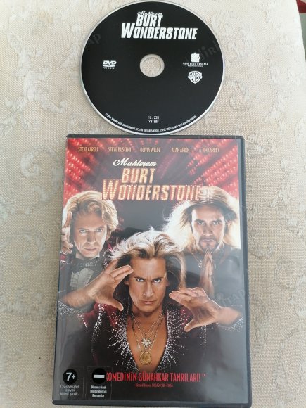 MUHTEŞEM BURT WONDERSTONE - STEVE CARELL / STEVE BUSCEMI / JIM CARREY - 96  DAKİKA TÜRKİYE BASIM -  DVD  FİLM