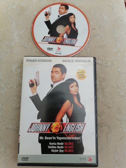 Johnny  English - (ROWAN ATKINSON / NATALIE IMBRUGLIA )-  84  DAKİKA TÜRKİYE BASIM - 2.EL  DVD  FİLM