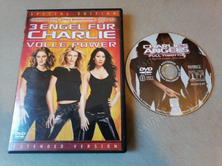 CHARLIE’NİN MELEKLERİ - VOLLE POWER - 103 DAKİKA  DVD FİLM - ALMANYA BASIM TÜRKÇE ALTYAZI VARDIR