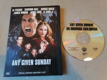 ANY GIVEN SUNDAY - DIRECTOR’S CUT - BİR OLIVER STONE FİLMİ -  151 DAKİKA   TÜRKİYE BASIM (İLK BASIM KARTON KAPAK)