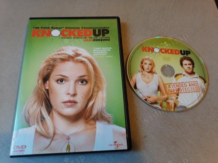 KAZA KURŞUNU / KNOCKED UP SETH ROGEN / KATHERINE HEIGL - 127 DAKİKA   TÜRKİYE BASIM - DVD FİLM