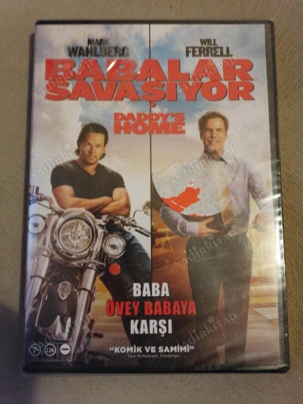 BABALAR SAVAŞIYOR / DADDY’S HOME - MARK WAHLBERG / WILL FERRELL  - 92  DAKİKA TÜRKİYE BASIM -  DVD  FİLM - AÇILMAMIŞ AMBALAJINDA