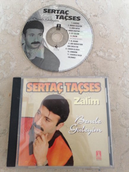 SERDAR TAÇSES - ZALİM / BENDE GÜLEYİM  - TÜRKİYE BASIM CD ALBÜM