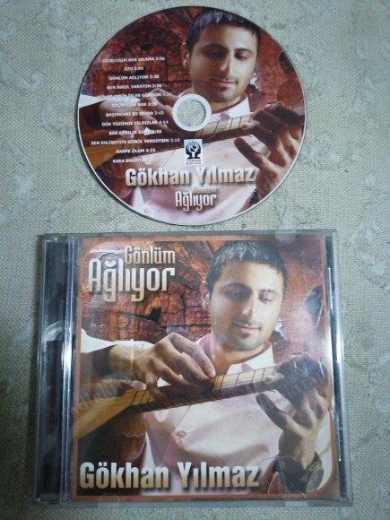 GÖKHAN YILMAZ - GÖNLÜM AĞLIYOR   - TÜRKİYE BASIM CD ALBÜM