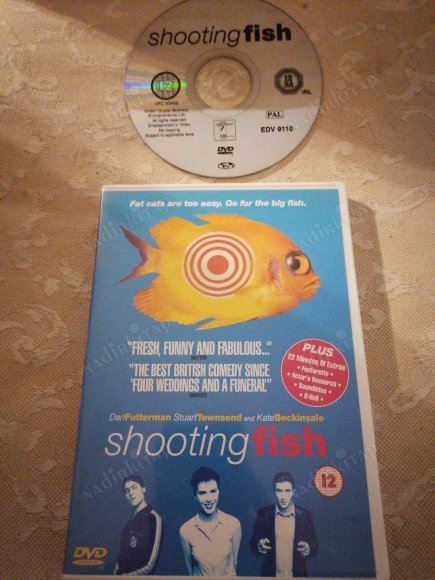 SHOOTING FISH - A STEFAN SCHWARTZ FILM -  DVD FİLM - 99  DAKİKA  - YABANCI BASIM TÜRKÇE ALTYAZI YOKTUR