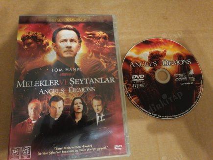 MELEKLER VE  ŞEYTANLAR  - TOM HANKS - BİR RON HOWARD FİLMİ -  132  DAKİKA TÜRKİYE BASIM - DVD  FİLM