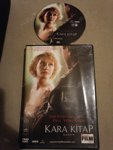 KARA KİTAP / BLACK BOOK - BİR PAUL VERHOEVEN  FİLMİ - 139 DAKİKA + EKSTRALAR TÜRKİYE BASIM - DVD  FİLM