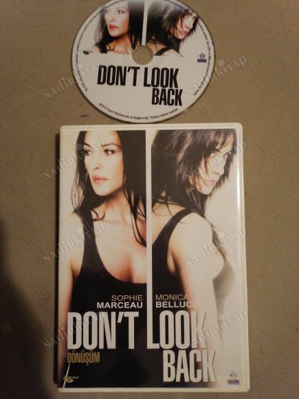 DÖNÜŞÜM / DON’T LOOK BACK -  SOPHIE MARCEAU MONICA BELLUCCI /106 DAKİKA + EKSTRALAR TÜRKİYE BASIM - DVD  FİLM