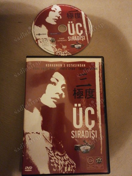 ÜÇ SIRADIŞI - PARK CHAN-WOOK / FRUIT CHAN / TAKASHI MIIKE - 124 DAKİKA - TÜRKİYE BASIM - DVD  FİLM