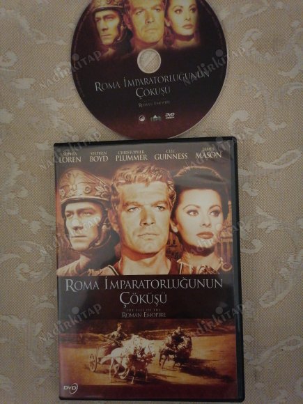 ROMA İMPARATORLUĞUNUN ÇÖKÜŞÜ / THE FALL OF ROMAN EMPIRE - SOPHIA LOREN / STEPHEN BOYD  - 178  DAKİKA   -TÜRKİYE BASIM DVD FİLM