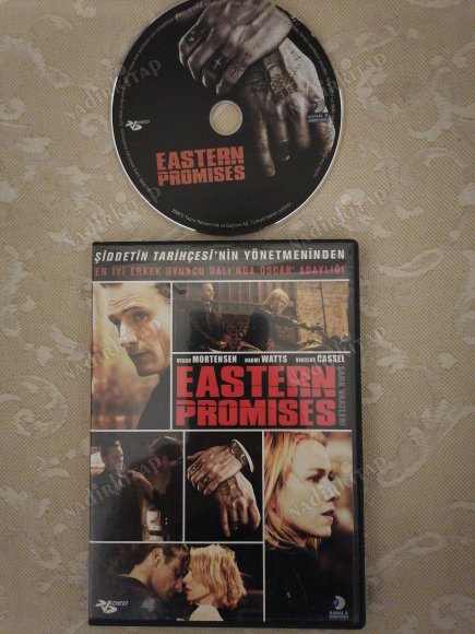 ŞARK VAATLERİ / EASTERN PROMISES - BİR DAVID CRONENBERG FİLMİ - VIGGO MORTENSEN /NAOMI WATTS - 101  DAKİKA  - TÜRKİYE BASIM  DVD FİLM