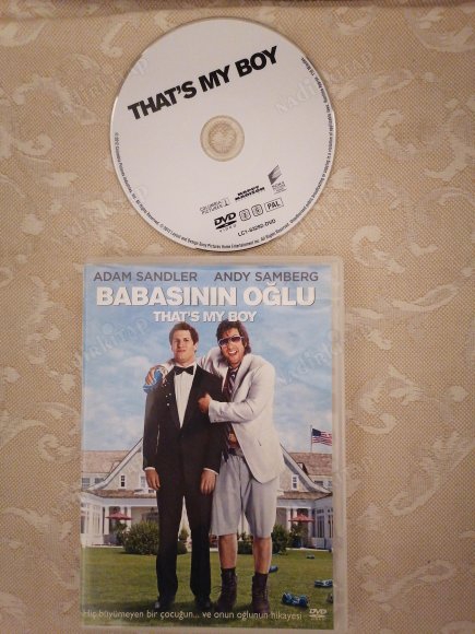 BABASININ OĞLU / THAT’S MY BOY - ADAM SANDLER  -TÜRKİYE BASIM- 109 DAKİKA - DVD