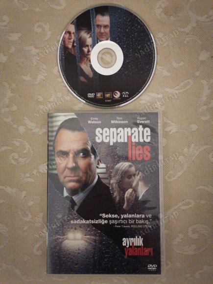 AYRILIK YALANLARI / SEPERATE LIESEMILY WATSON / TOM WILKINSON  - 81 DAKİKA  - TÜRKİYE BASIM DVD FİLM