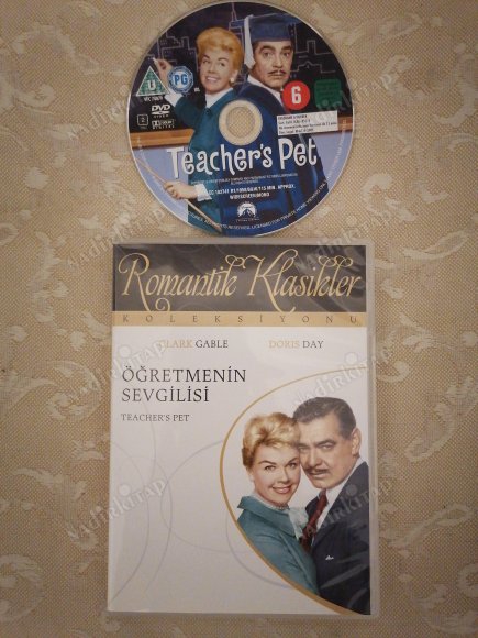 ÖĞRETMENİN SEVGİLİSİ / TEACHER’S PET - CLARK GABLE / DORIS DAY - 115 DAKİKA  - TÜRKİYE BASIM DVD FİLM