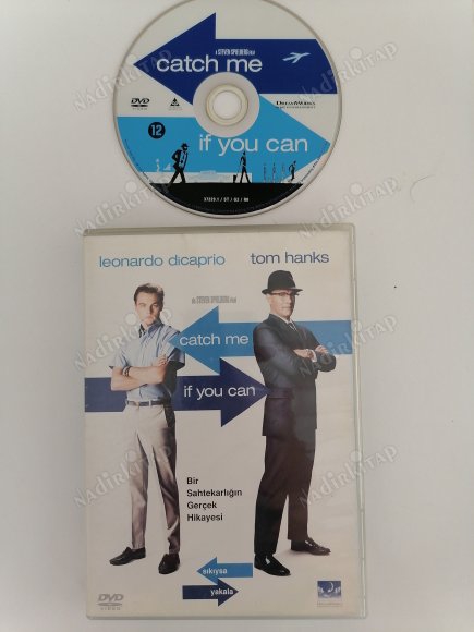 SIKIYSA YAKALA / CATCH ME IF YOU CAN - BİR STEVEN SPIELBERG FİLMİ  - 135 DAKİKA TÜRKİYE BASIM -  DVD FİLM