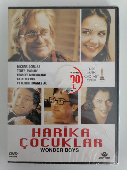 HARİKA ÇOCUKLAR / WONDER BOYS  - MICHAEL DOUGLAS / TOBEY MAGUIRE /KATIE HOLMES  -  DVD FİLM  - 108 DAKİKA - TÜRKİYE BASIM - AÇILMAMIŞ AMBALAJINDA