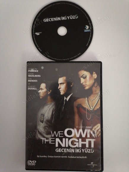 GECENİN İKİ YÜZÜ / WE OWN THE NIGHT- JOAQUIN PHOENIX / MARK WAHLBERG / EVA MENDES -  BİR JAMES GRAY  FİLMİ -  113 DAKİKA  TÜRKİYE BASIM DVD FİLM