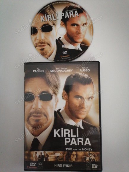 KİRLİ PARA /TWO FOR THE MONEY  -  AL PACINO / MATTHEW McCONAUGHEY - 118 DAKİKA  TÜRKİYE BASIM DVD FİLM