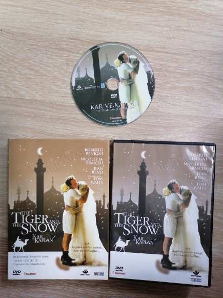 KAR VE KAPLAN /THE TIGER AND THE SNOW - BİR ROBERTO BENIGNI FİLMİ  - DVD FİLM - 114  DAKİKA