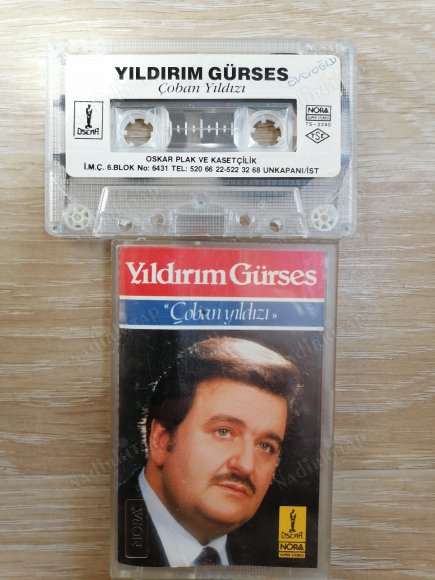 YILDIRIM GÜRSES - ÇOBAN YILDIZI  -  TÜRKİYE BASIM   *KASET* ( KAĞITLI İLK BASIM )