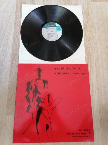 DEFUNKT - AVOID THE FUNK ... A DEFUNKT ANTHOLOGY  -1988 FRANSA  BASIM LP ALBÜM - 33 LÜK PLAK