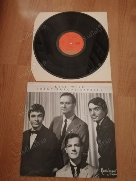 KRAFTWERK - TRANS EUROPE EXPRESS - 1977 FRANSA   BASIM 33 LÜK ALBÜM LP PLAK