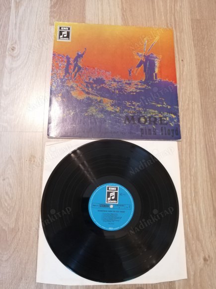 PINK FLOYD -  SOUNDTRACK FROM THE FILM ’MORE’- 1969 ALMANYA  BASIM  ALBÜM -  33 LÜK LP  PLAK