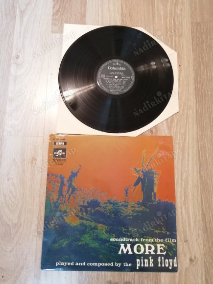 PINK FLOYD -  SOUNDTRACK FROM THE FILM ’MORE’- 1969 FRANSA   BASIM  ALBÜM -  33 LÜK LP  PLAK