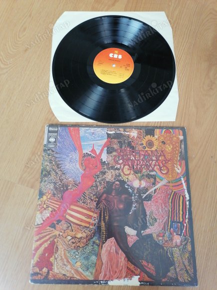 SANTANA - ABRAXAS - 1970 HOLLANDA BASIM LP ALBÜM - 33 LÜK PLAK