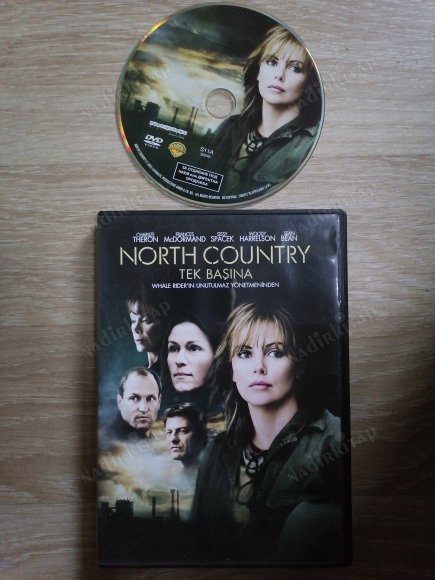 TEK BAŞINA / NORTH COUNTRY - BİR MICHAEL SEITZMAN  FİLMİ - CHARLIZE THERON  / FRANCES McDORMAND -121  DAKİKA  TÜRKİYE BASIM DVD FİLM