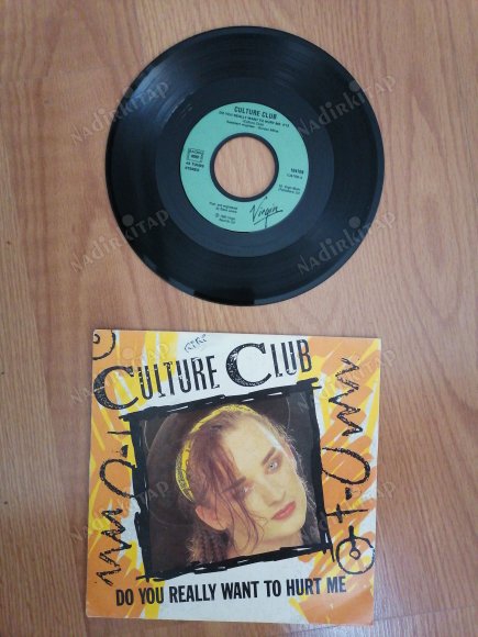 CULTURE CLUB - DO YOU REALLY WANT TO HURT ME -1982 FRANSA BASIM 45 LİK PLAK