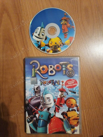 ROBOTLAR / ROBOTS - ( SESLENDİREN : OKAN BAYÜLGEN ) -   TÜRKİYE BASIM - 2. EL DVD ANİMASYON  FİLM