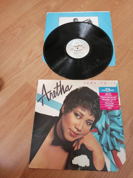 ARETHA FRANKLIN - JUMP TO IT  - 1982 USA  BASIM  33 LÜK LP  PLAK