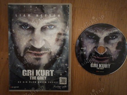 GRİ KURT / THE GREY- LIAM NEESON -  112 DAKİKA+ EXTRAS  - TÜRKİYE BASIM DVD FİLM